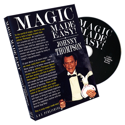 картинка Johnny Thompson's Magic Made Easy by L&L Publishing - DVD от магазина Одежда+