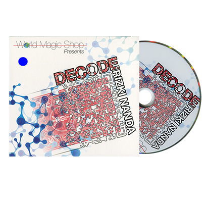 картинка Decode Blue(DVD and Gimmick) by Rizki Nanda and World Magic Shop - DVD от магазина Одежда+
