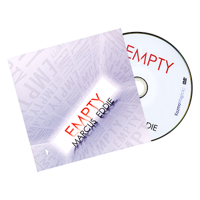 картинка Empty (DVD and Gimmick) by Marcus Eddie and Kozmomagic - DVD от магазина Одежда+
