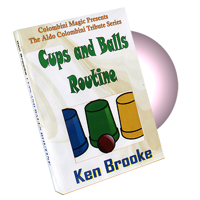 картинка Cups and Balls Routine by Ken Brooke and Wild Colombini - DVD от магазина Одежда+