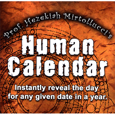 картинка The Human Calendar by Dave Mirto - Trick от магазина Одежда+