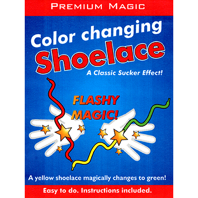 картинка Color Changing Shoelaces by Premium Magic - Trick от магазина Одежда+