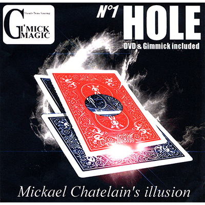 картинка Hole (BLUE)(DVD and Gimmick) by Mickael Chatelain - DVD от магазина Одежда+