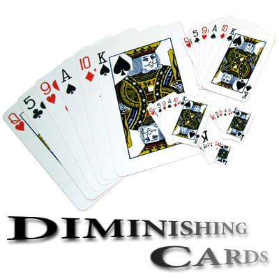 картинка Diminishing Cards by Uday - Trick от магазина Одежда+