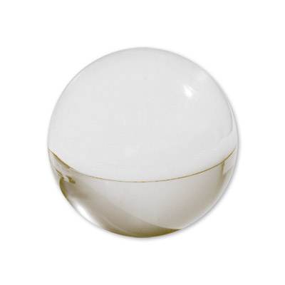 Contact Juggling Ball (Acrylic, CLEAR, 68mm) - Trick
