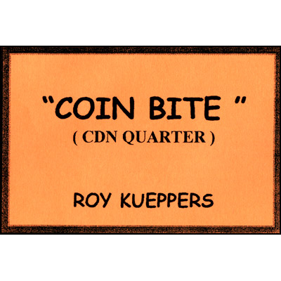 картинка Coin Bite (Canadian Quarter) - Trick от магазина Одежда+