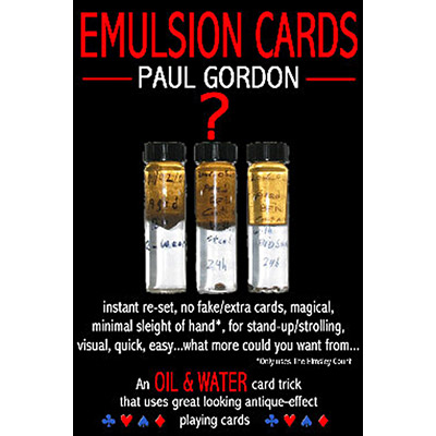 картинка Emulsion Cards by Paul Gordon - Trick от магазина Одежда+