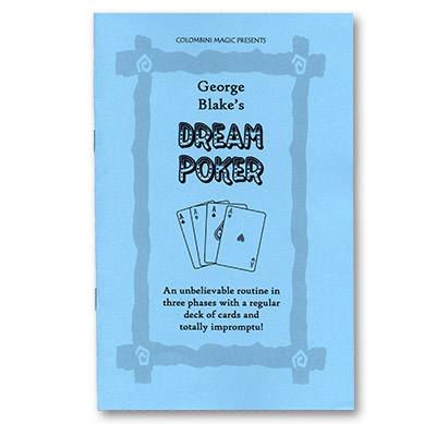 картинка Dream Poker by George Blake - Book от магазина Одежда+