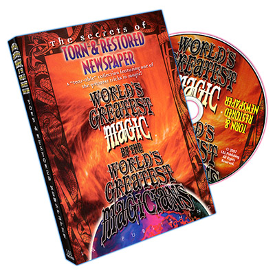 картинка Torn And Restored Newspaper (World's Greatest Magic) - DVD от магазина Одежда+
