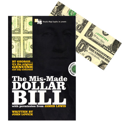 картинка Mis-Made Dollar Bill - James Lewis written by John Lovick от магазина Одежда+