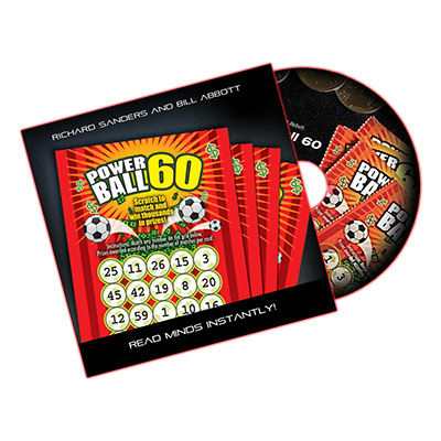 картинка Powerball 60 (DVD, Gimmick, Euro Lotto) by Richard Sanders and Bill Abbott - DVD от магазина Одежда+