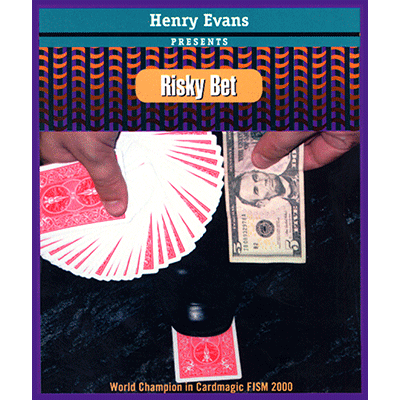 картинка Risky Bet (Red) (US Currency, Gimmick and VCD) by Henry Evans от магазина Одежда+