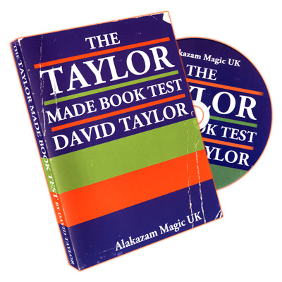 картинка Taylor Made Book Test by David Taylor - DVD от магазина Одежда+