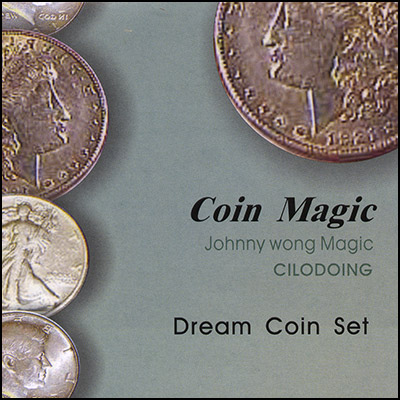 картинка Dream Coin Set (with DVD) by Johnny Wong - Trick от магазина Одежда+