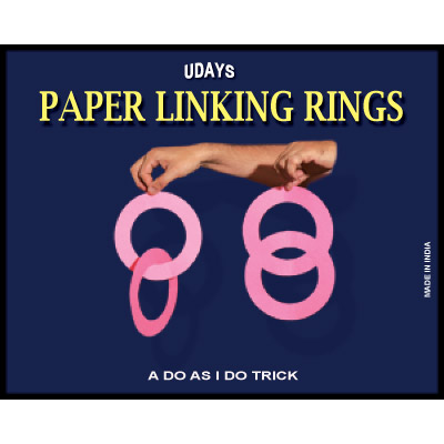 картинка Paper Linking Rings by Uday -Trick от магазина Одежда+