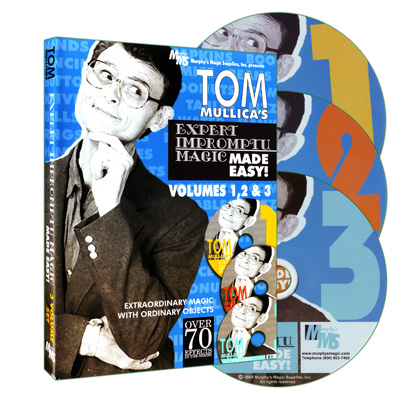 картинка Tom Mullica's Impromptu Magic 3 Disc Combo by Murphy's Magic Supplies - DVD от магазина Одежда+