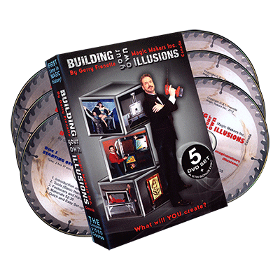 картинка Building Your Own Illusions, The Complete Video Course by Gerry Frenette (6 DVD Set)- DVD от магазина Одежда+