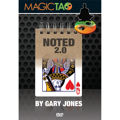 картинка Noted 2.0 Blue (DVD and Gimmick) by Gary Jones and Magic Tao - DVD от магазина Одежда+