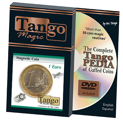 картинка Magnetic Coin (1 Euro w/DVD)E0020 by Tango - Trick от магазина Одежда+