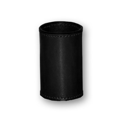 картинка Leather Coin Cylinder (Black, Half Dollar Size) - Trick от магазина Одежда+