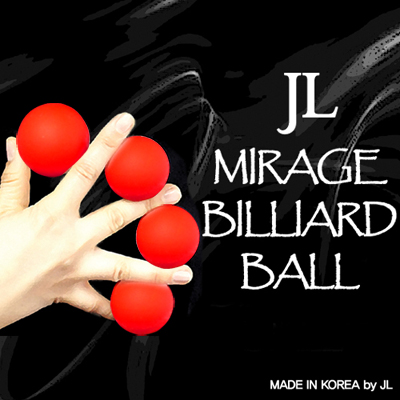 картинка Mirage Billiard Balls by JL (RED, 3 Balls and Shell) - Trick от магазина Одежда+