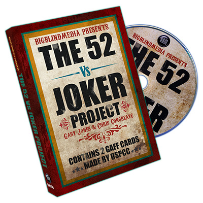 картинка The 52 vs Joker Project by Gary Jones & Chris Congreaves - DVD от магазина Одежда+