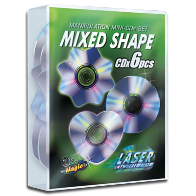картинка Manipulation Mini CDs (Mixed Shape) by Live Magic - Trick от магазина Одежда+