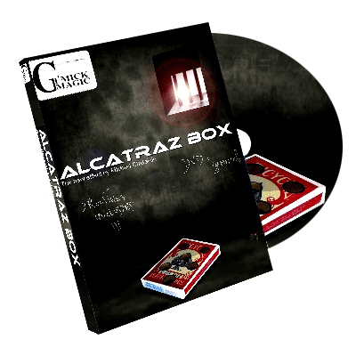 картинка Alcatraz Box (RED Gimmick and DVD) by Mickael Chatelain - DVD от магазина Одежда+