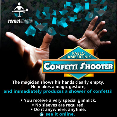 картинка Confetti Shooter by Vernet Magic - Trick от магазина Одежда+