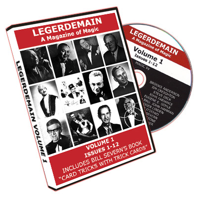 картинка Legerdemain Magazine - Vol.1 (CD) - Book от магазина Одежда+