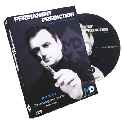 картинка Permanent Prediction (DVD and Gimmick) by Matt Daniel-Baker - Trick от магазина Одежда+