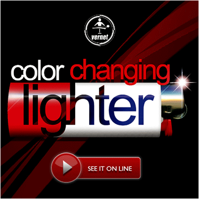 картинка Fantasio Color Changing Lighter by Vernet Magic - Trick от магазина Одежда+