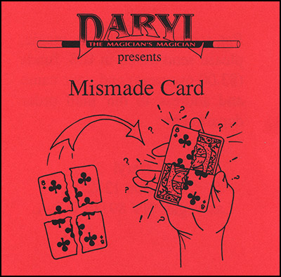 картинка Mismade Card by Daryl - Trick от магазина Одежда+