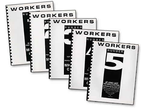 Workers Number 3 by Mike Close - Book