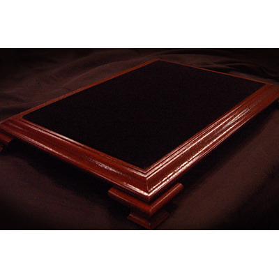 Elite Table Mahogany with Black Velvet (Large) by Subdivided Studios - Trick
