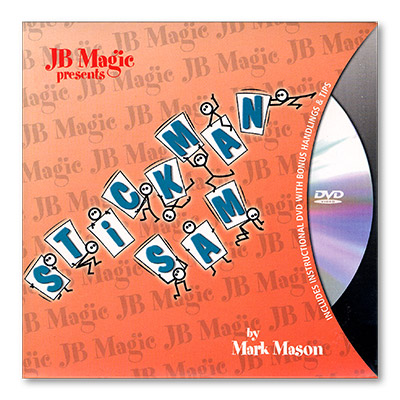 картинка Stick Man Sam w/DVD by Mark Mason and JB Magic - Trick от магазина Одежда+
