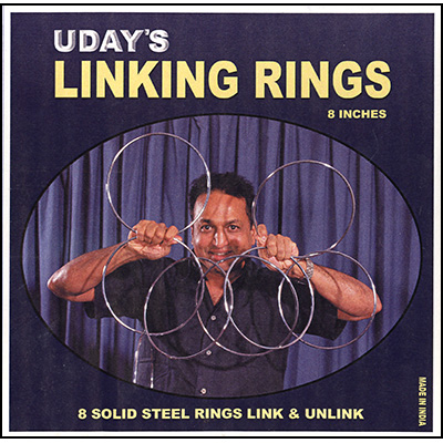 картинка Linking Rings - 08 Inches - # 8 by Uday - Trick от магазина Одежда+