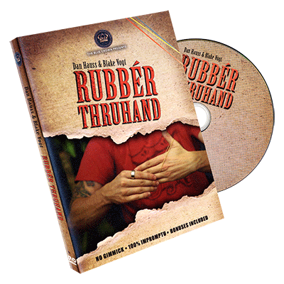 картинка Rubber Thru hand by Dan Hauss & Blake Vogt - DVD от магазина Одежда+