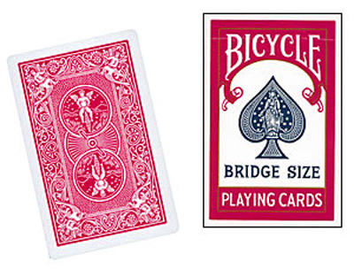 картинка Cards Bicycle Bridge (Red) от магазина Одежда+