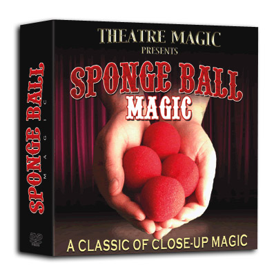 картинка Sponge Ball Magic (DVD and Gimmick) by Theatre Magic - Trick от магазина Одежда+