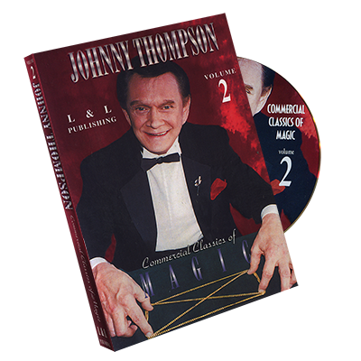 картинка Johnny Thompson's Commercial Classics of Magic Volume 2 - DVD от магазина Одежда+