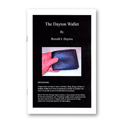 картинка The Dayton Wallet by Ron Dayton - Book от магазина Одежда+