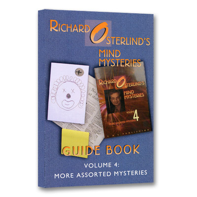 картинка Mind Mysteries Guide Book Vol. 4: More Assorted Mysteries by Richard Osterlind - Book от магазина Одежда+