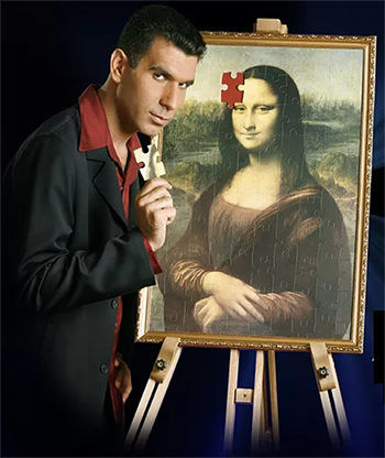 картинка Mona Lisa 2 by Sagiv Levy - Trick от магазина Одежда+