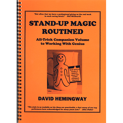 картинка Stand Up Magic by David Hemingway - Book от магазина Одежда+