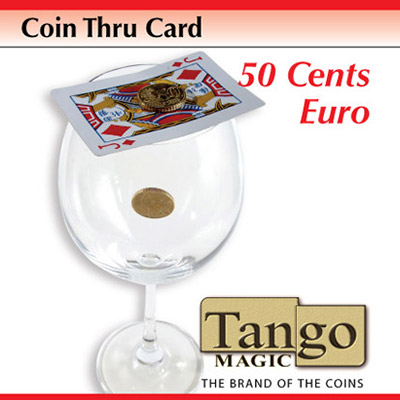 картинка Coin Thru Card (50 cent Euro w/DVD) (E0014) Tango от магазина Одежда+