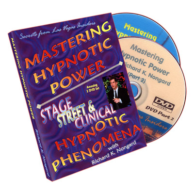 Mastering Hypnotic Power (2 DVD Set) by Richard Nongard