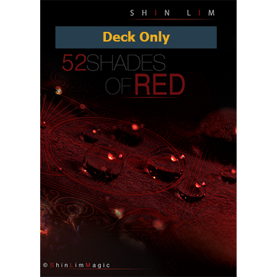 картинка 52 Shades of Red, Deck Only - by Shin Lim - Trick от магазина Одежда+