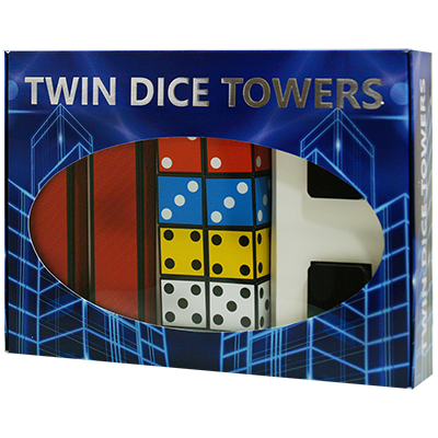 картинка Twin Dice Towers by Joker Magic - Trick от магазина Одежда+