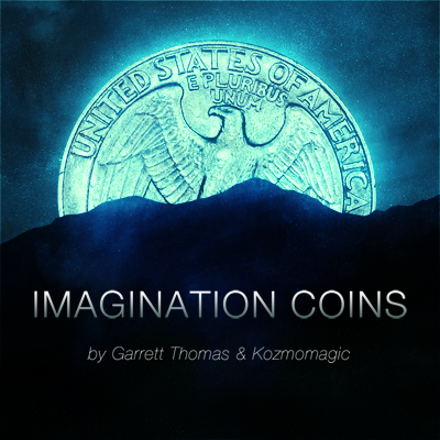 картинка Imagination Coins Euro (DVD and Gimmicks) by Garrett Thomas and Kozmomagic - DVD от магазина Одежда+